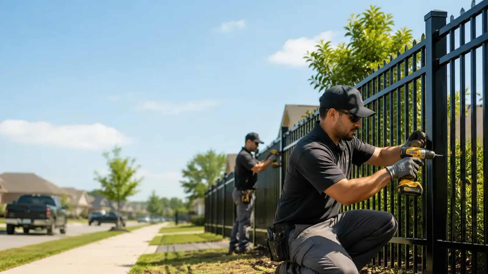 Metal Fence Installation in Mcdonough, GA